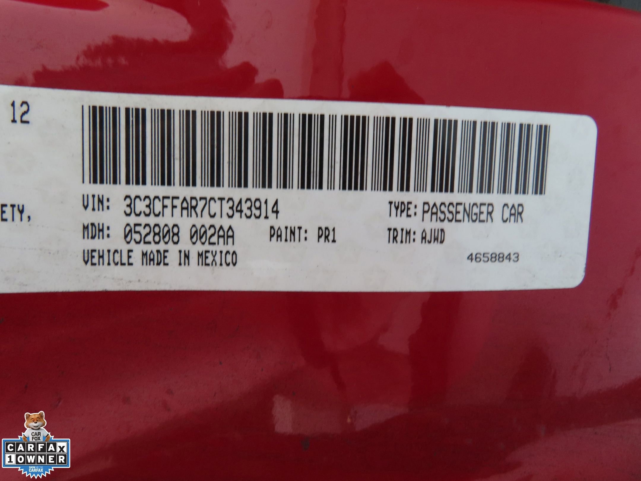 Used 2012 FIAT 500 Pop FWD image 24