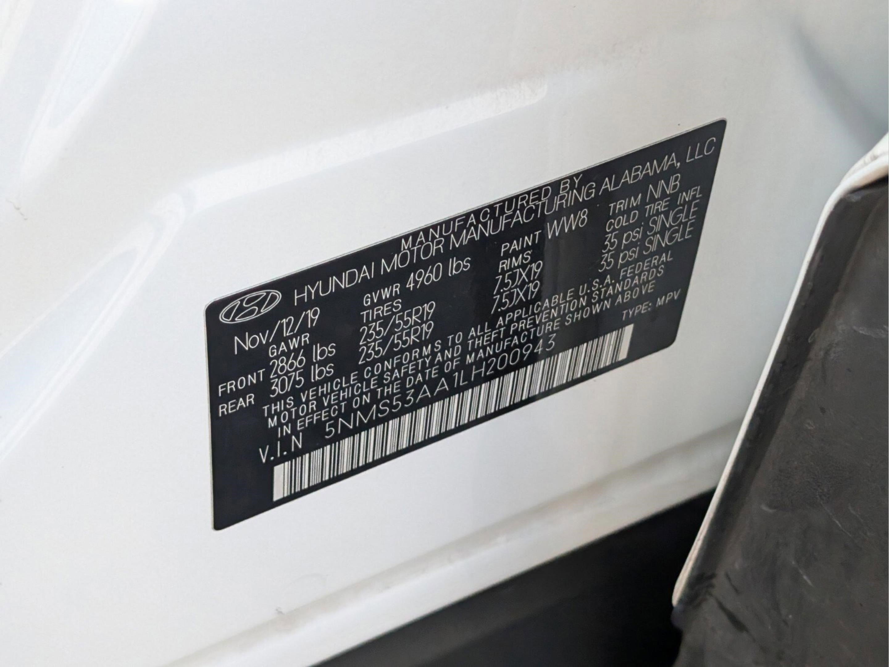 Used 2020 Hyundai Santa Fe Limited image 32