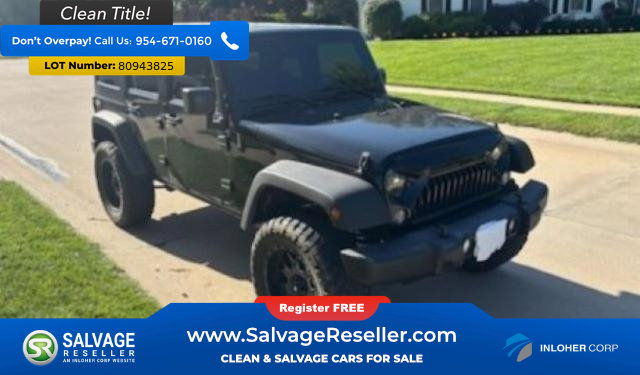 Used 2016 Jeep Wrangler Unlimited Sport w/ Quick Order Package 24S