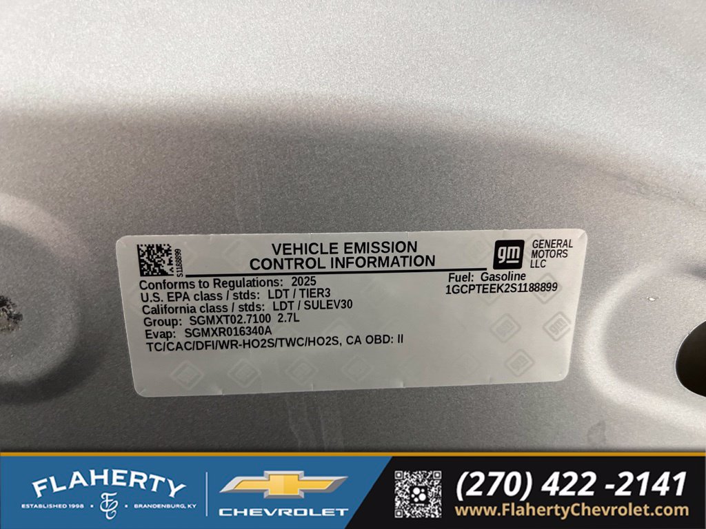 Used 2025 Chevrolet Colorado Trail Boss AWD/4WD image 17