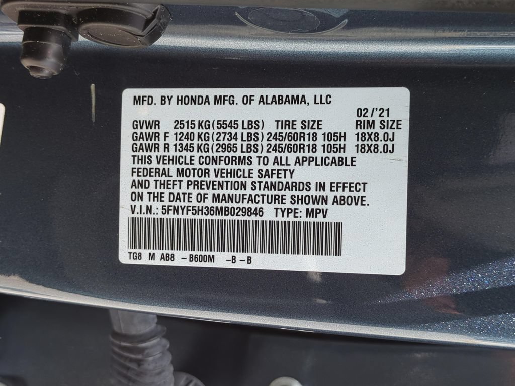 Used 2021 Honda Pilot EX image 24