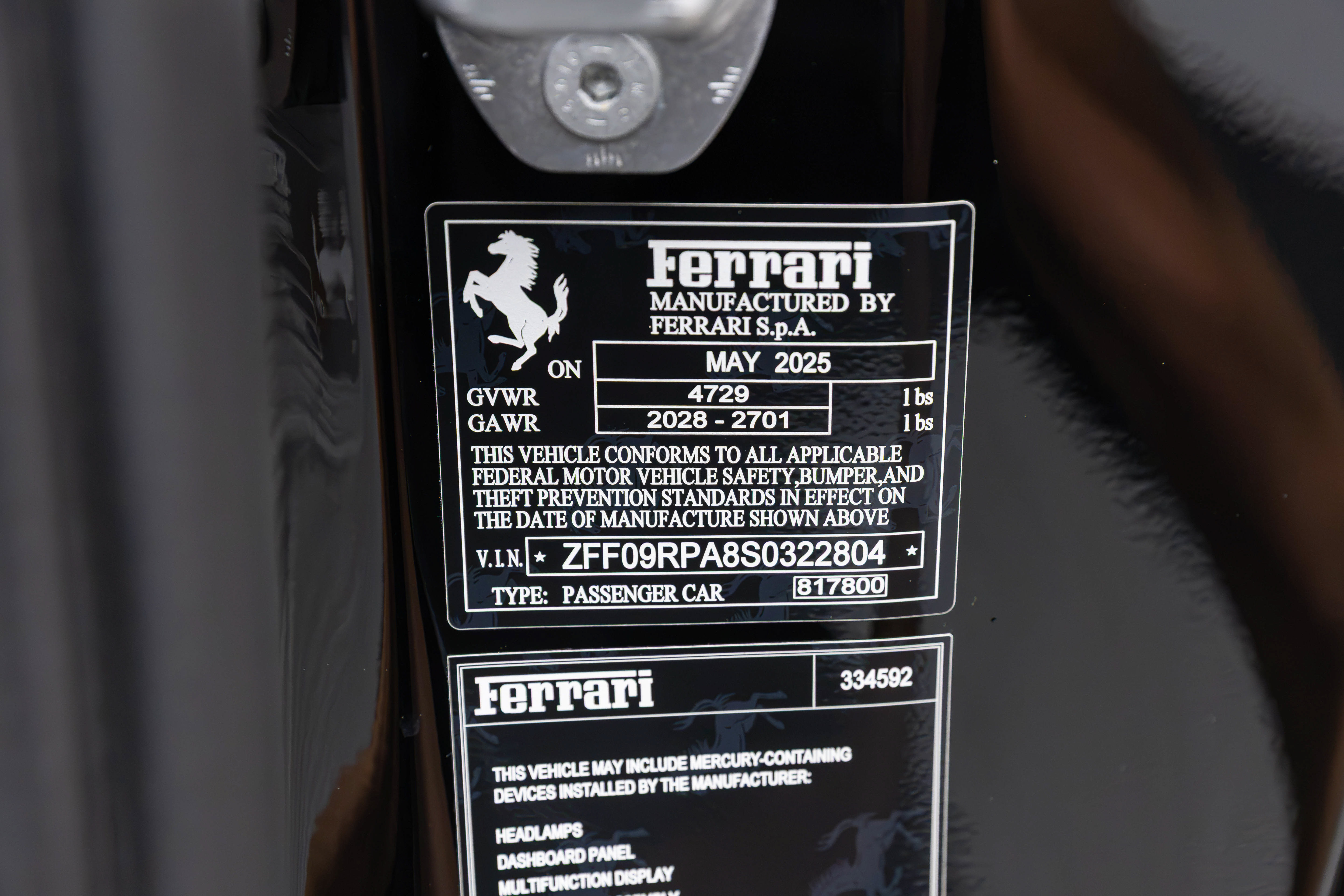 Certified 2025 Ferrari Roma Spider RWD image 36