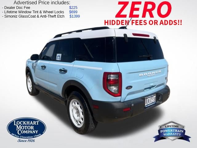 New 2025 Ford Bronco Sport Heritage w/ Convenience Package AWD/4WD image 5