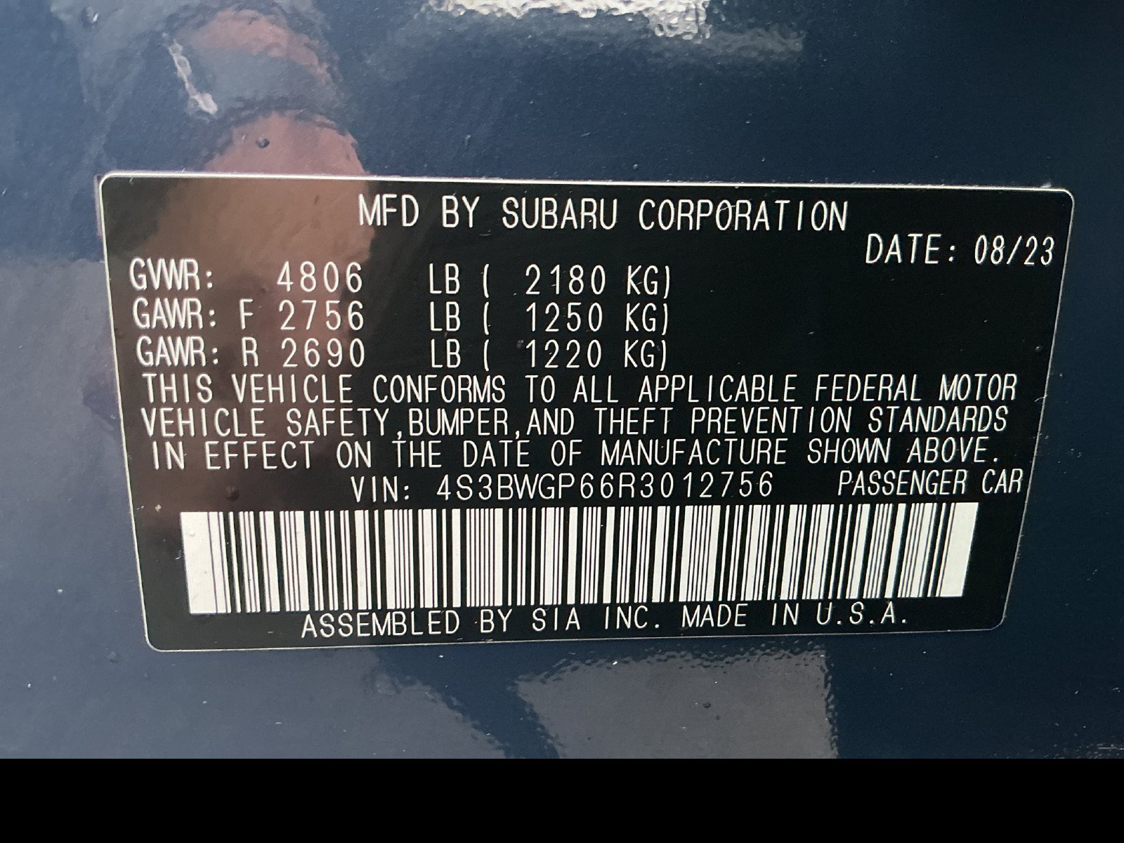 Certified 2024 Subaru Legacy Touring XT AWD/4WD image 31