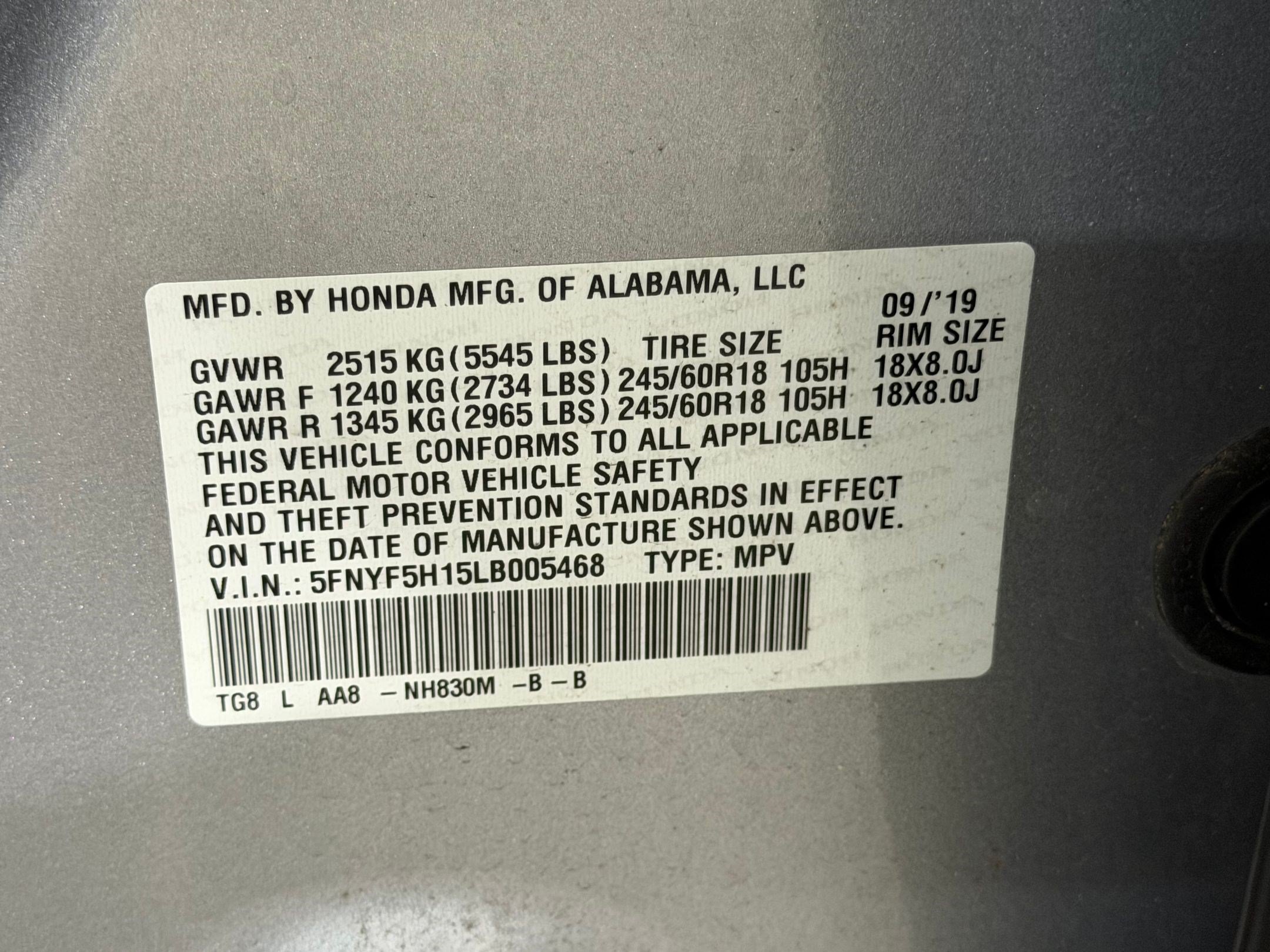 Used 2020 Honda Pilot LX image 27