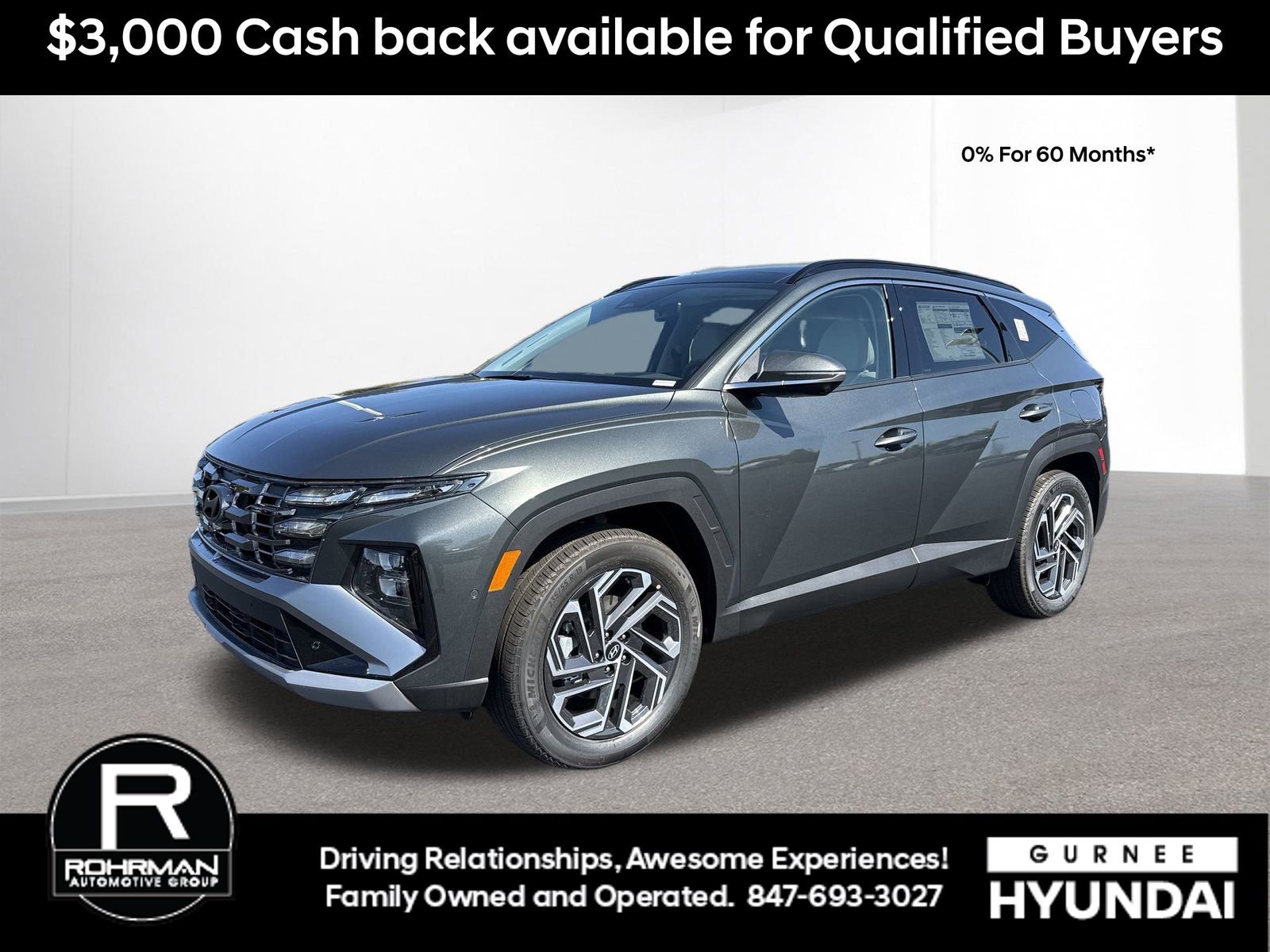New 2025 Hyundai Tucson Limited w/ Tow & Go Package