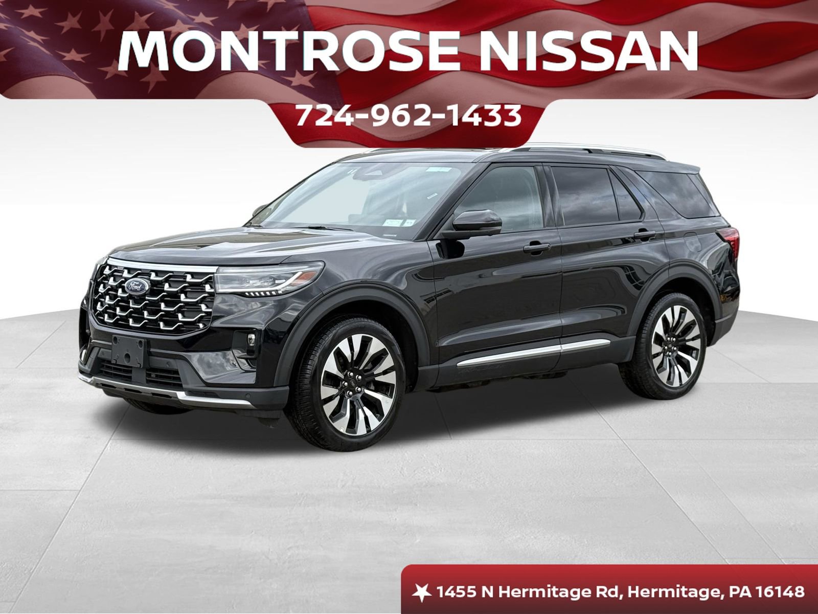 Used 2025 Ford Explorer Platinum w/ LUX Leather Package