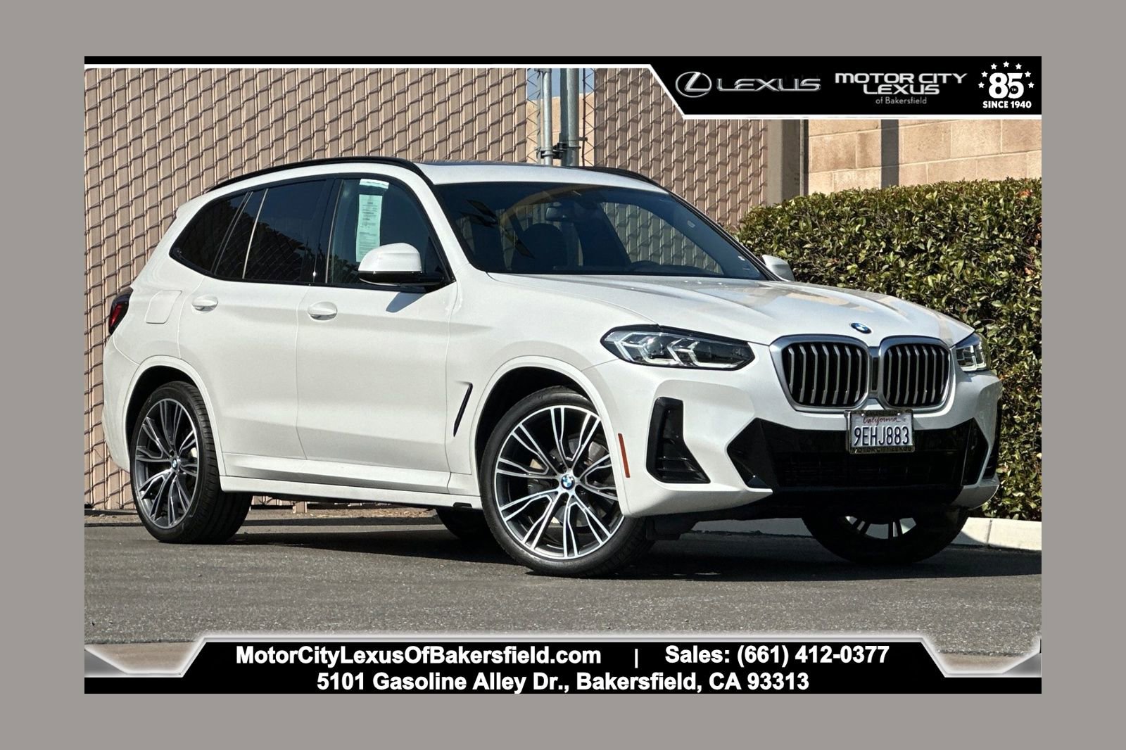 Used 2023 BMW X3 sDrive30i w/ M Sport Package