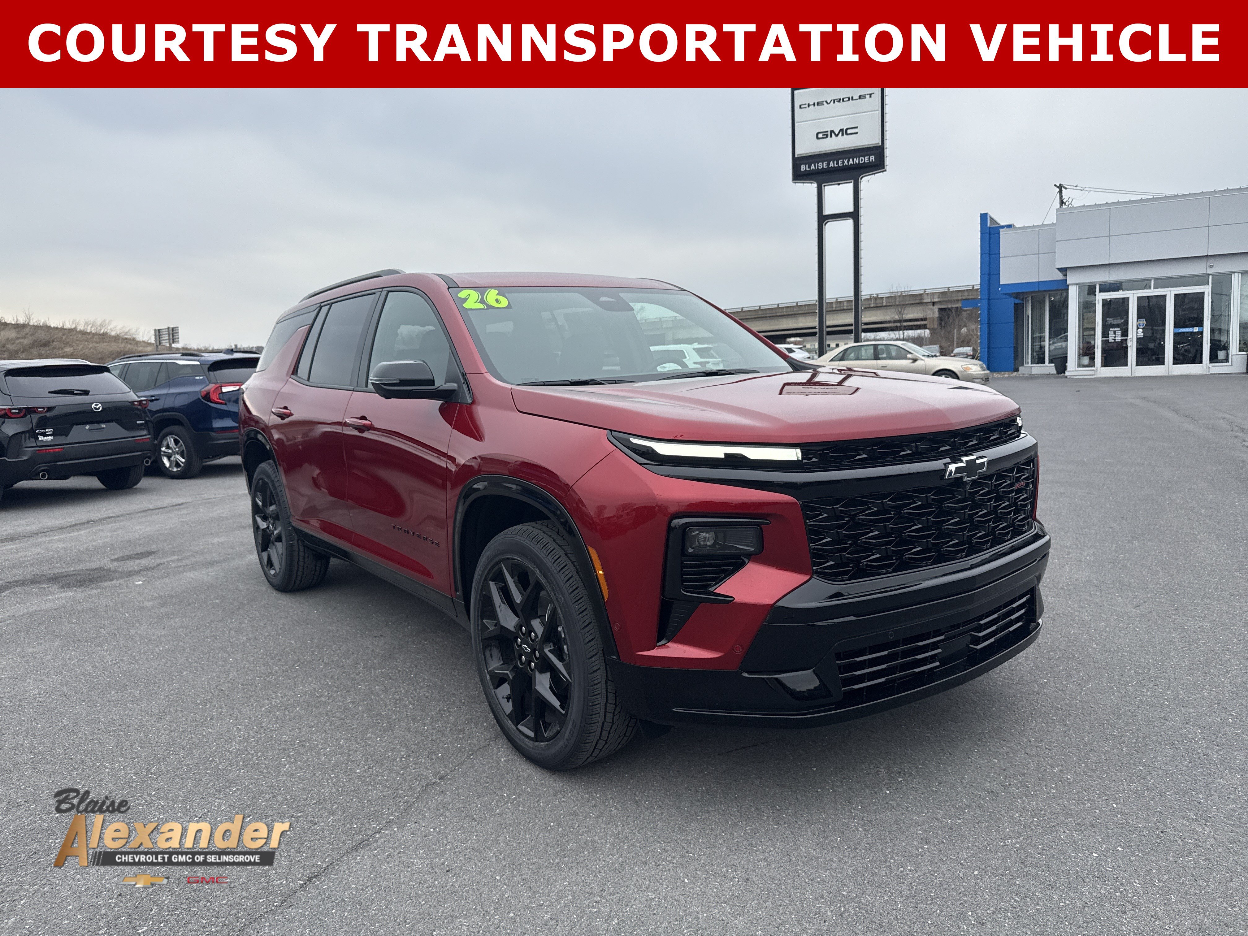 New 2026 Chevrolet Traverse RS