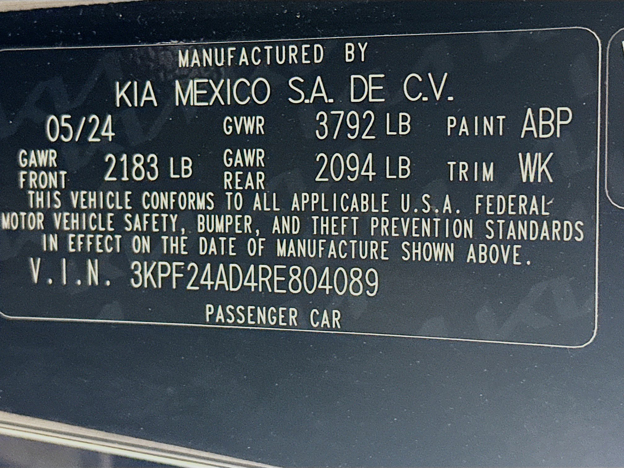 Used 2024 Kia Forte LXS image 12