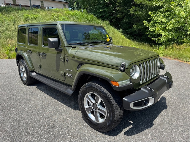 Used 2021 Jeep Wrangler Unlimited Sahara AWD/4WD image 4
