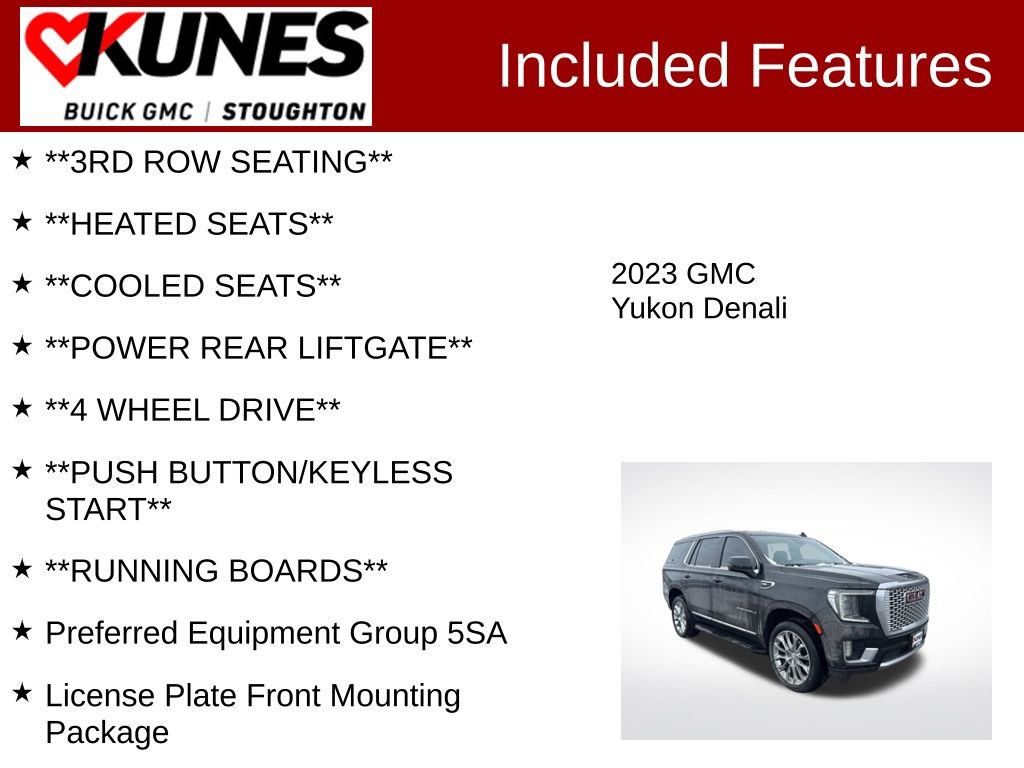 Used 2023 GMC Yukon Denali image 3