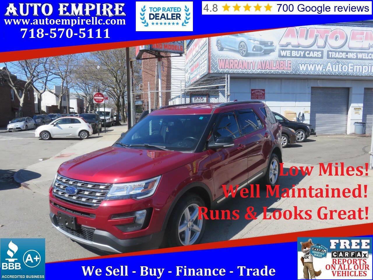 Used 2016 Ford Explorer XLT w/ Equipment Group 202A AWD/4WD image 1