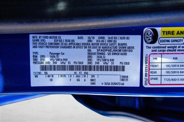 Used 2019 Ford Fiesta SE FWD image 26