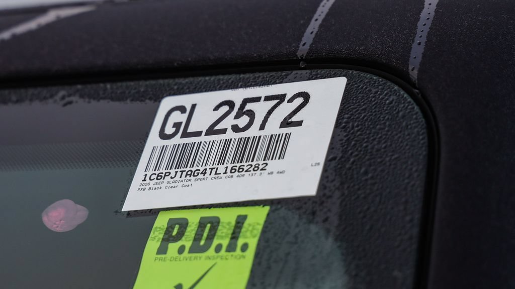 New 2026 Jeep Gladiator Sport AWD/4WD image 29