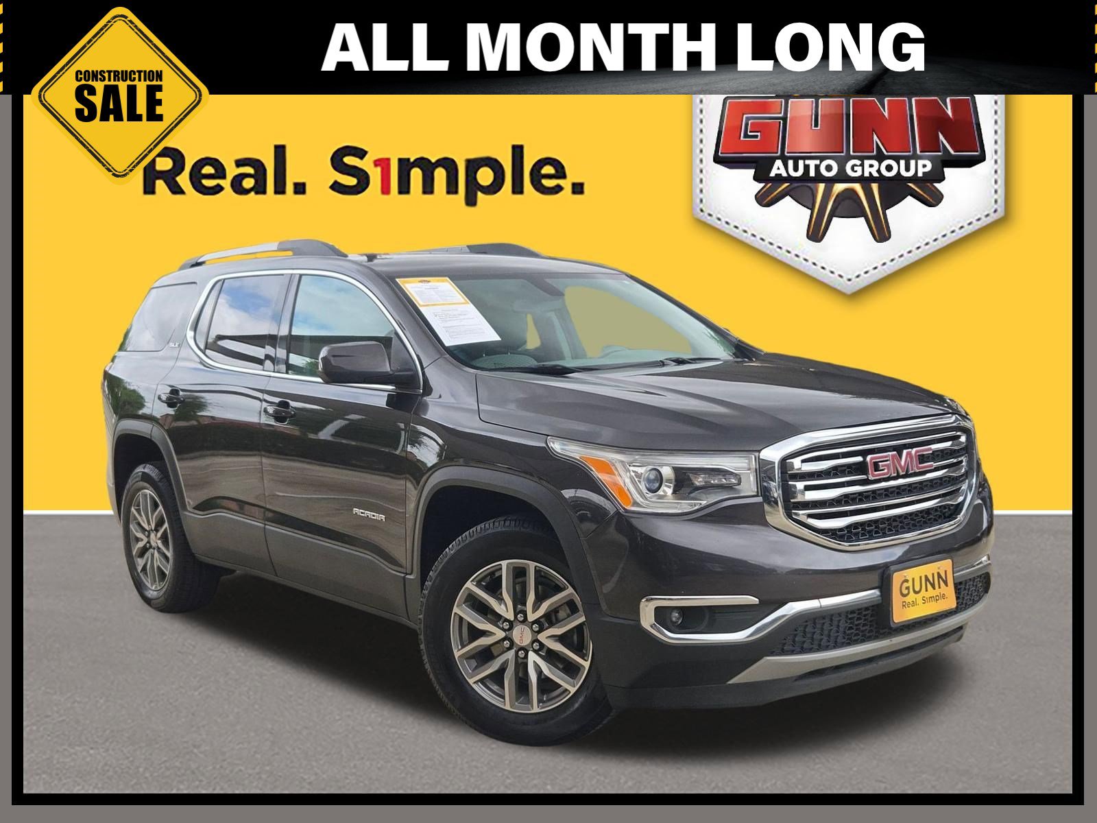 Used 2017 GMC Acadia SLE w/ Driver Alert Package I FWD image 1
