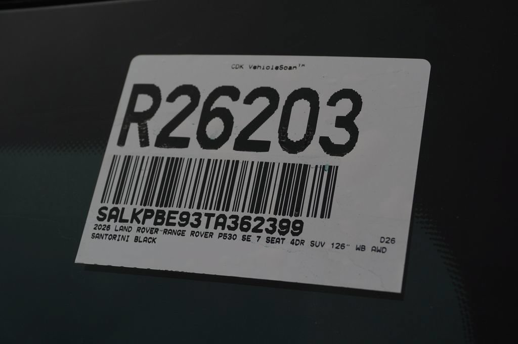 New 2026 Land Rover Range Rover Long Wheelbase SE AWD/4WD image 40