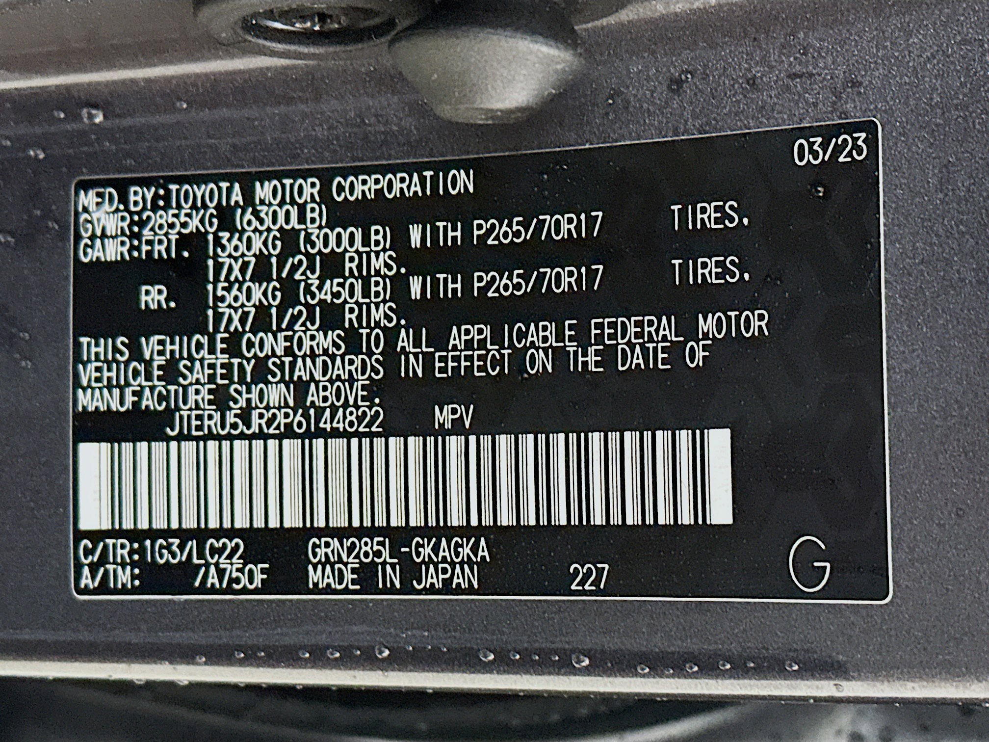 Used 2023 Toyota 4Runner TRD Off-Road Premium w/ Wilderness Package (TMS) image 30