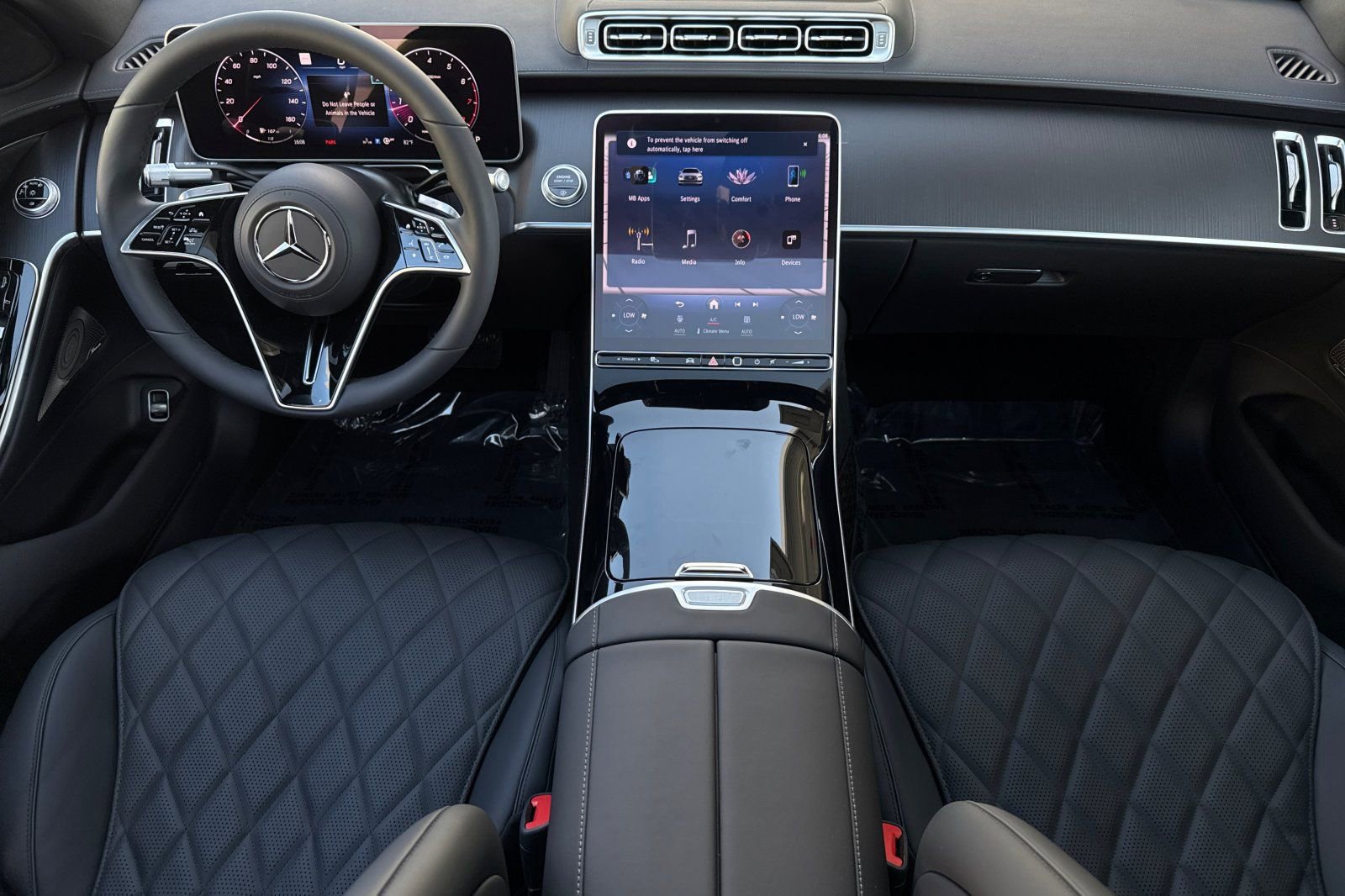 New 2025 Mercedes-Benz S 580 4MATIC Sedan image 3