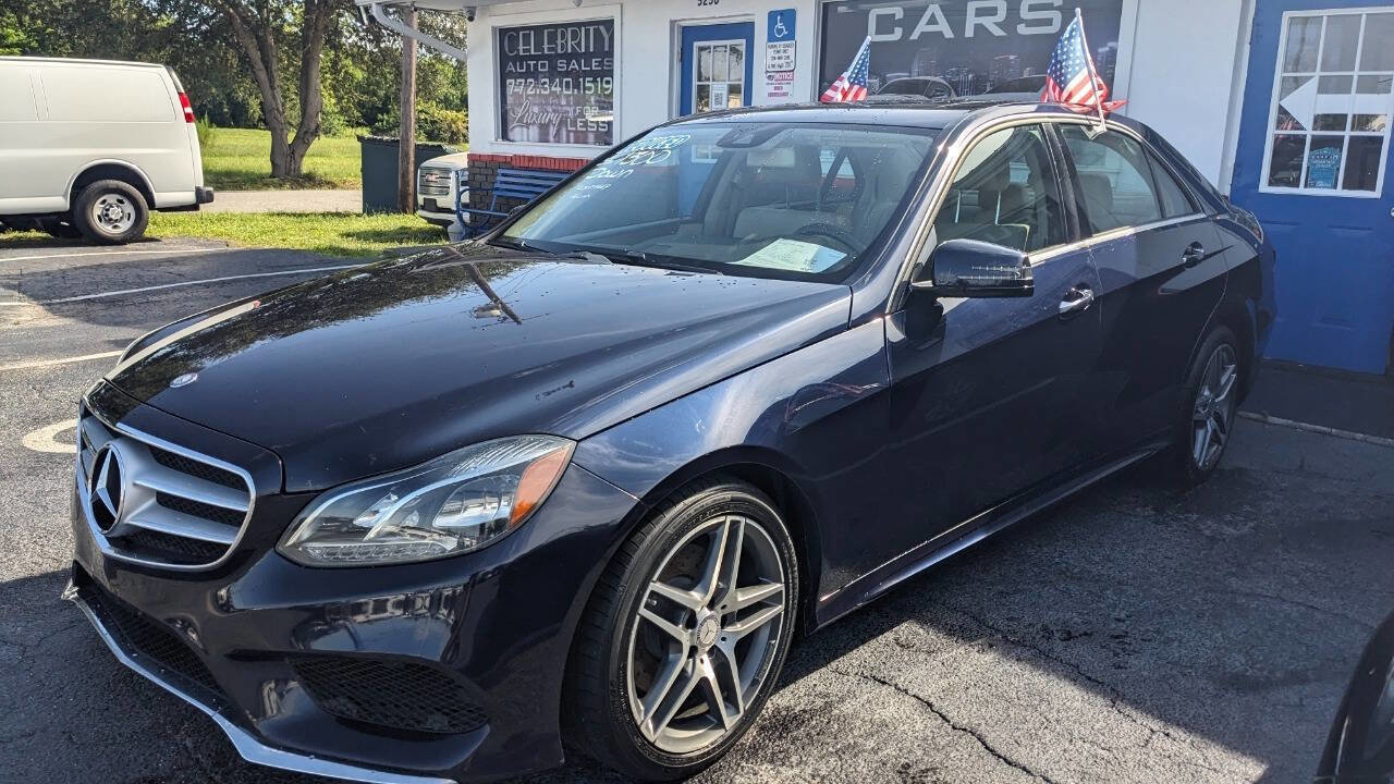 Used 2015 Mercedes-Benz E 350 4MATIC Sedan w/ Premium 1 Package image 2