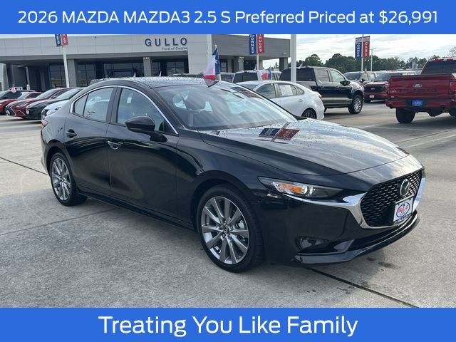 Used 2026 MAZDA MAZDA3 2.5 S Sedan w/ Preferred Pkg