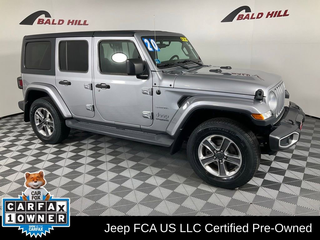 Certified 2020 Jeep Wrangler Unlimited Sahara w/ Cold Weather Group