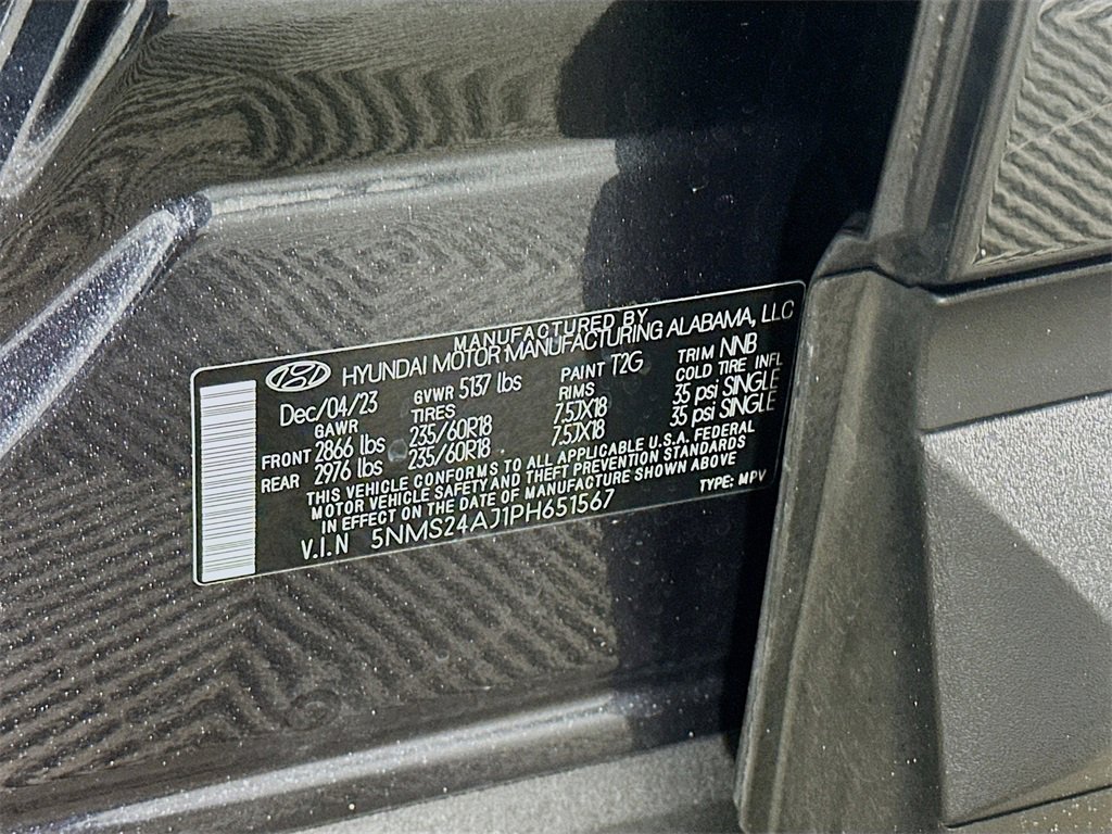Used 2023 Hyundai Santa Fe SEL w/ Cargo Package image 35