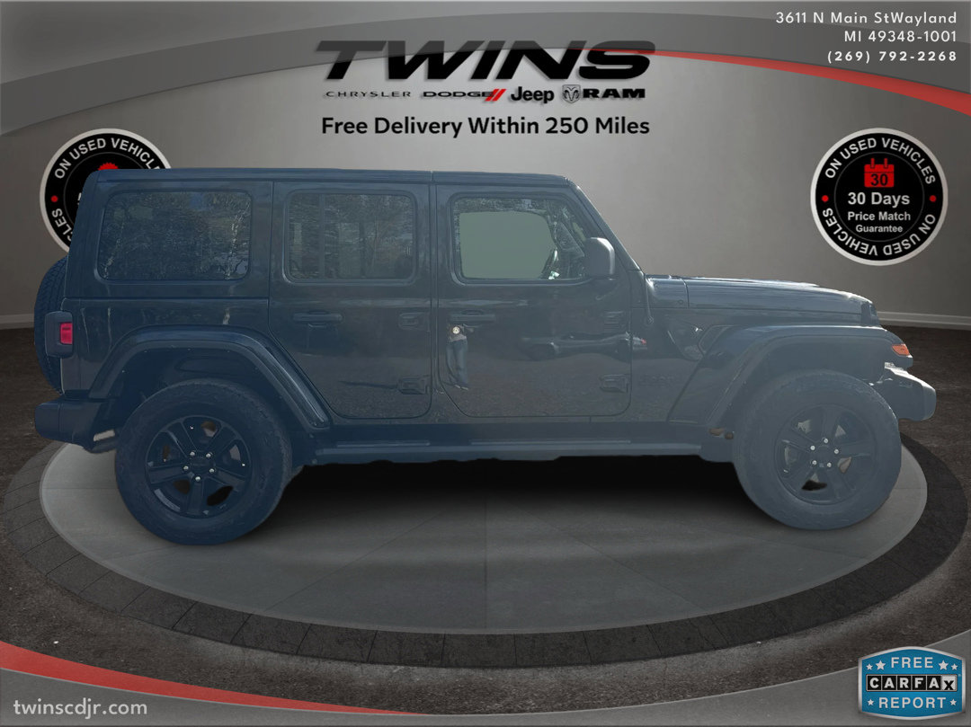 Used 2021 Jeep Wrangler Unlimited Sahara image 2