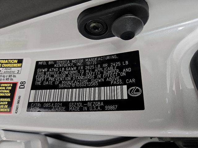 New 2025 Lexus ES 350 w/ Premium Package FWD image 21
