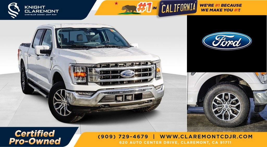 Used 2022 Ford F150 Lariat w/ Trailer Tow Package