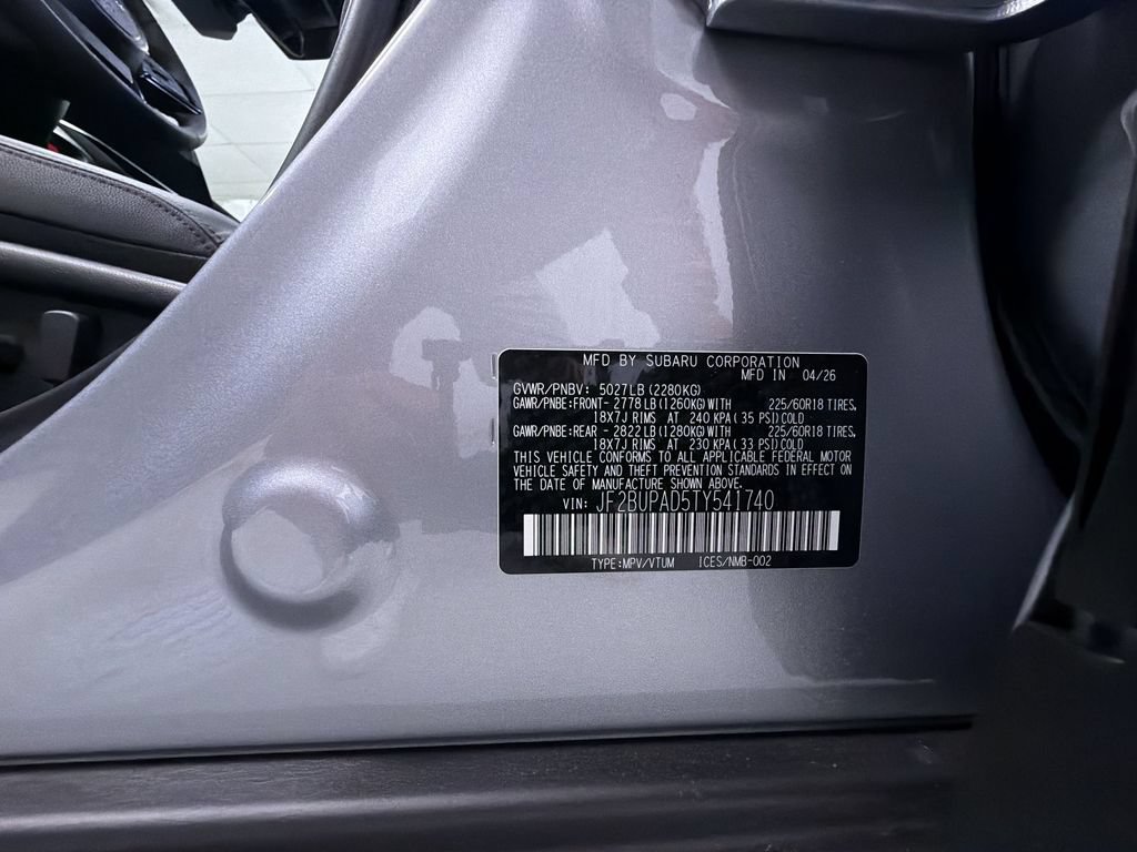 New 2026 Subaru Outback Premium AWD/4WD image 15