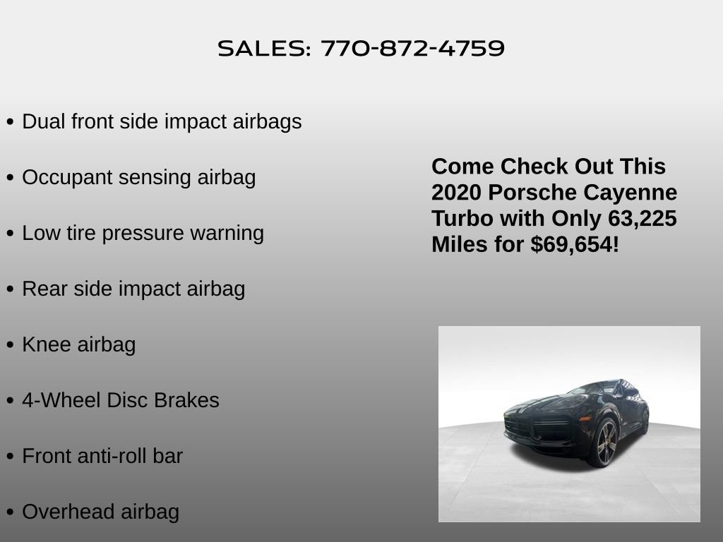 Used 2020 Porsche Cayenne Turbo image 25