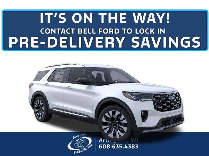 New 2026 Ford Explorer Platinum