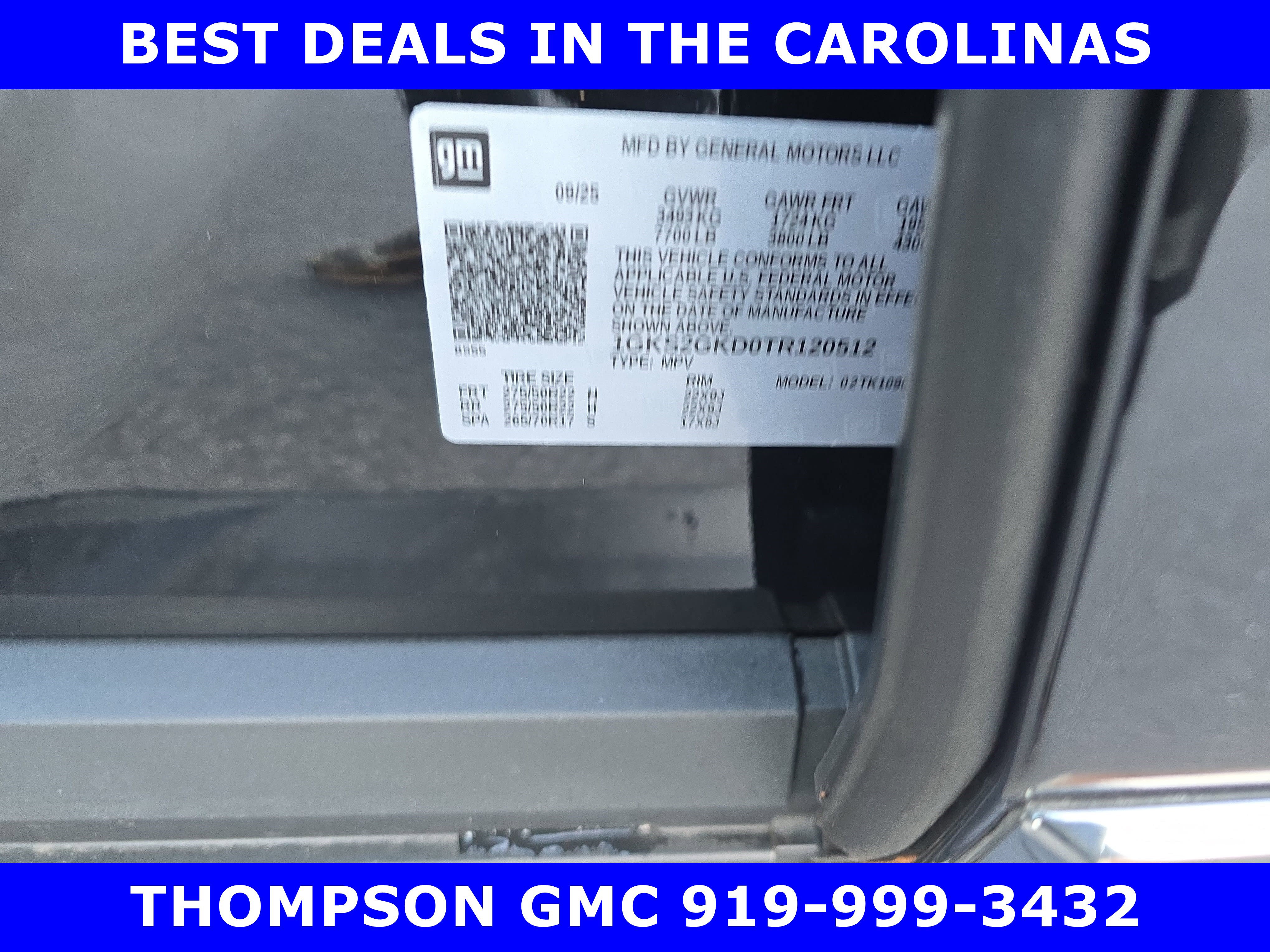 New 2026 GMC Yukon XL Elevation w/ LPO, Elevation Black Package image 33