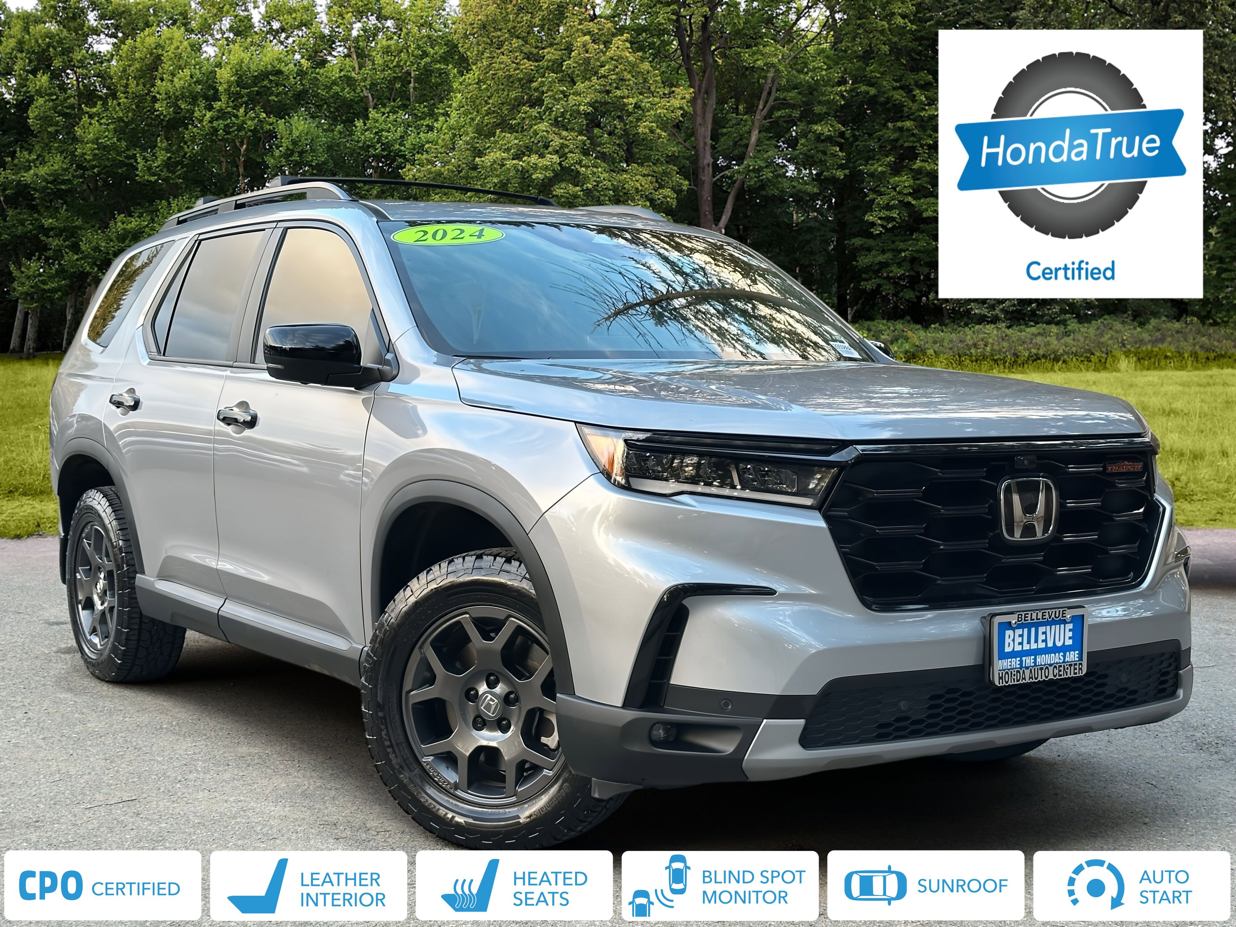 Certified 2024 Honda Pilot TrailSport