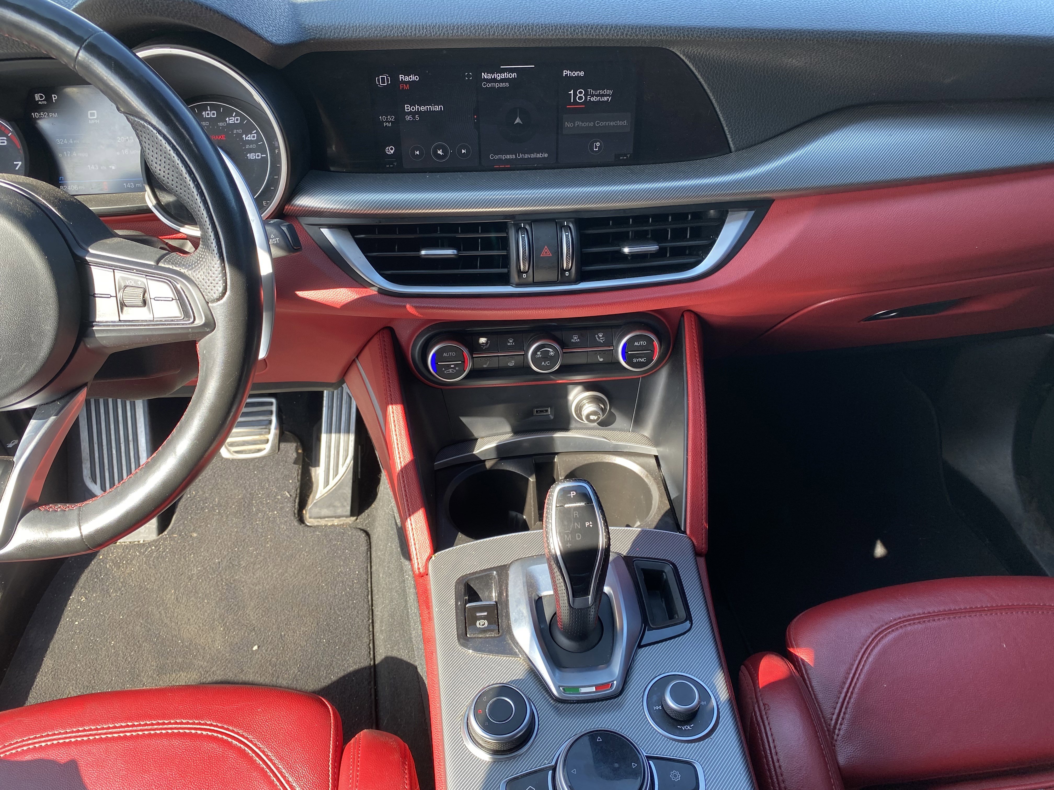 Used 2020 Alfa Romeo Stelvio Ti Sport w/ Quick Order Package 22S Sport image 14