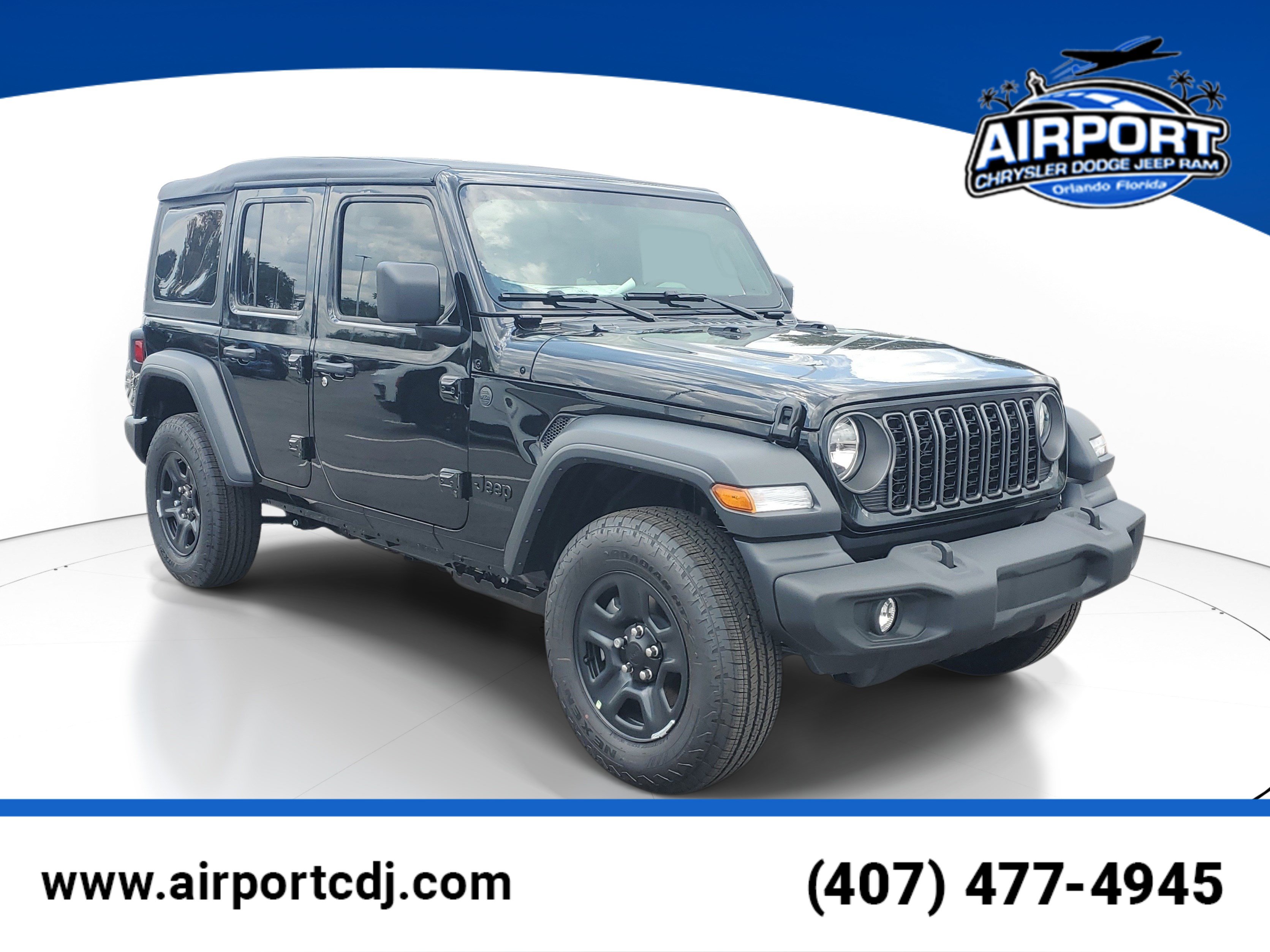 New 2026 Jeep Wrangler Unlimited Sport