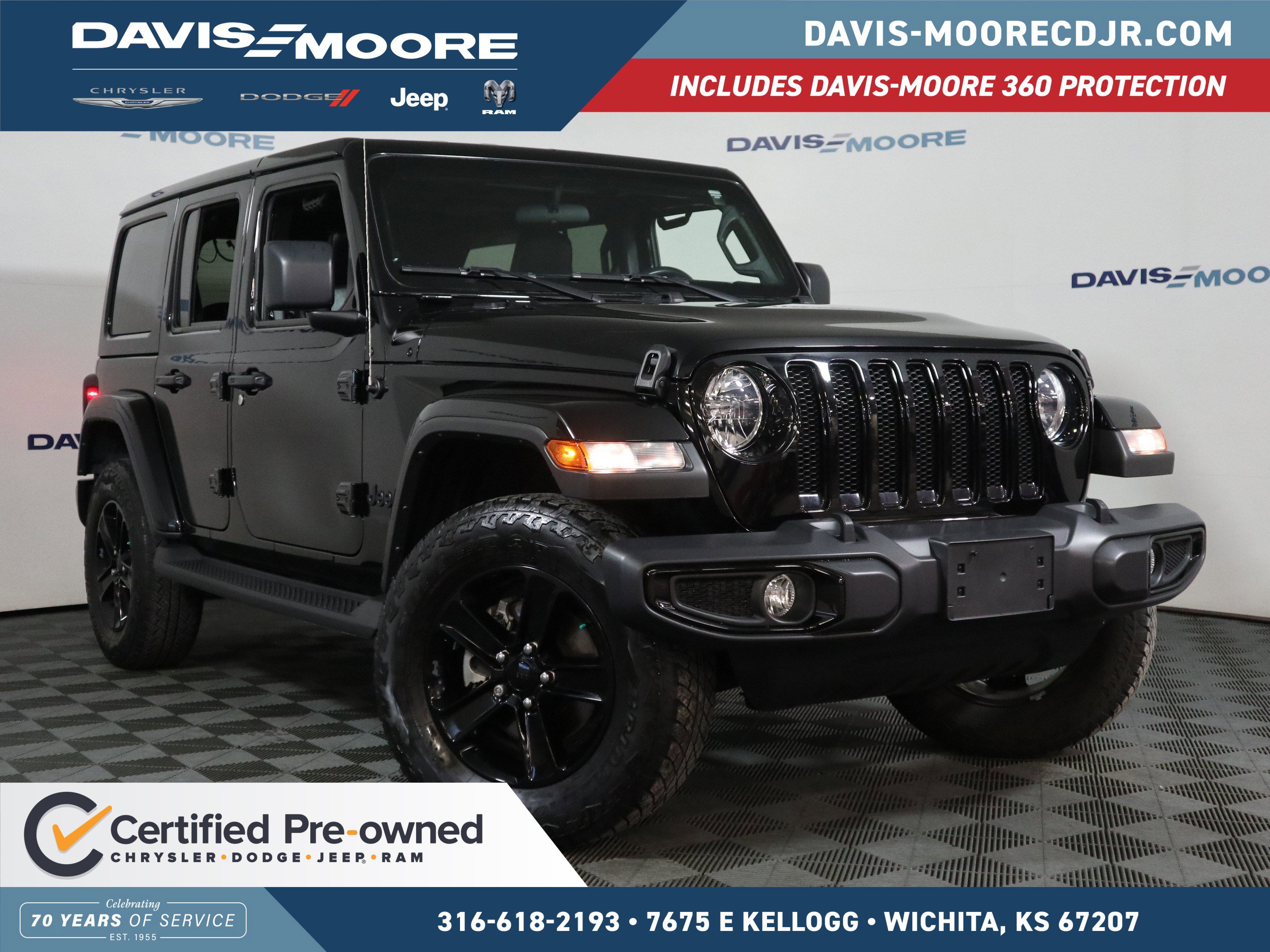 Used 2021 Jeep Wrangler Unlimited Sahara