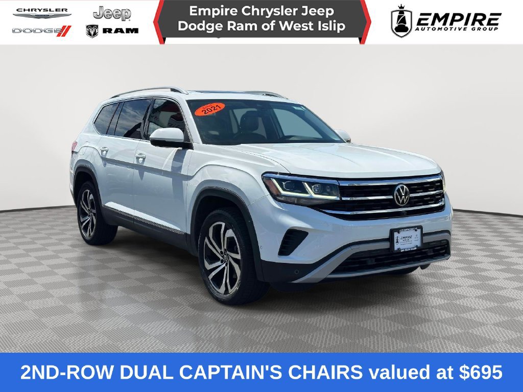 Used 2021 Volkswagen Atlas SEL Premium AWD/4WD image 1