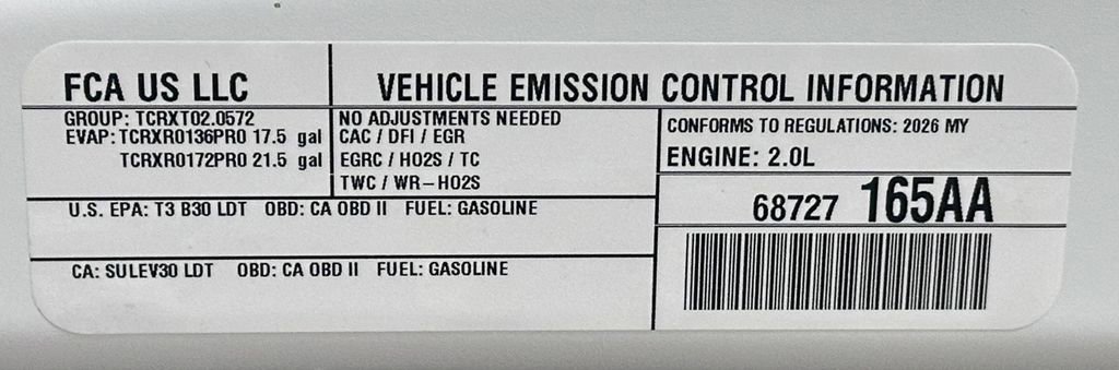 New 2026 Jeep Wrangler Sport image 47