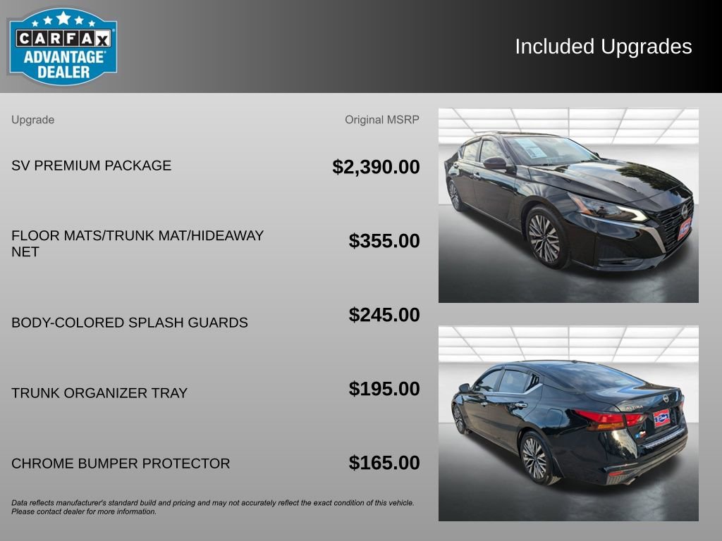 Used 2023 Nissan Altima 2.5 SV w/ SV Premium Package FWD image 3