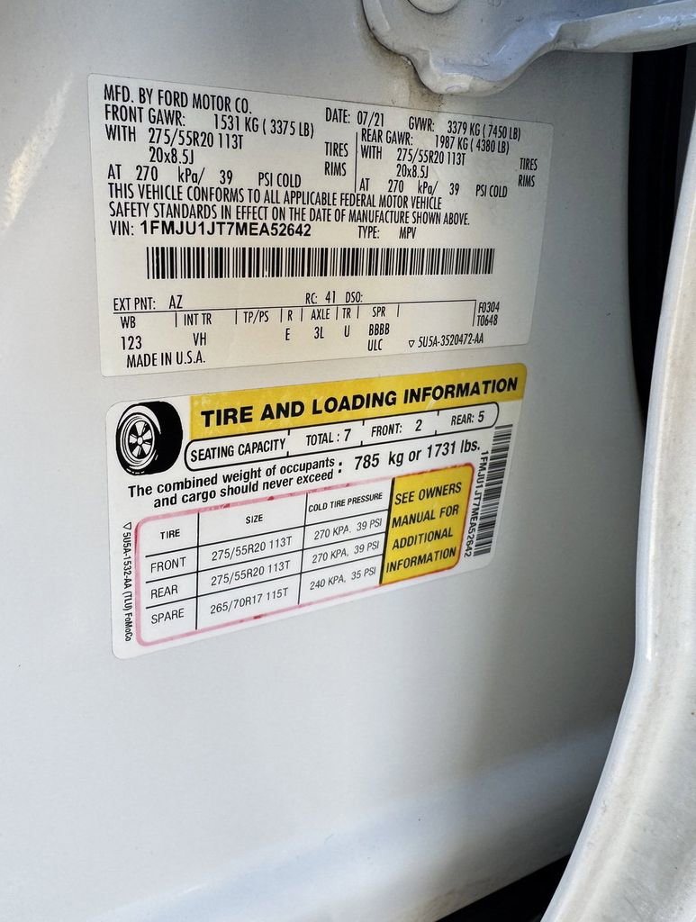 Used 2021 Ford Expedition XLT AWD/4WD image 33