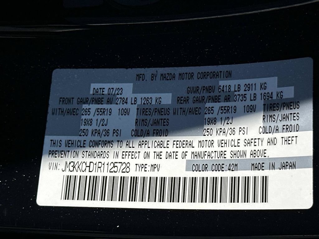 Certified 2024 MAZDA CX-90 3.3 Turbo w/ Preferred Plus AWD/4WD image 34
