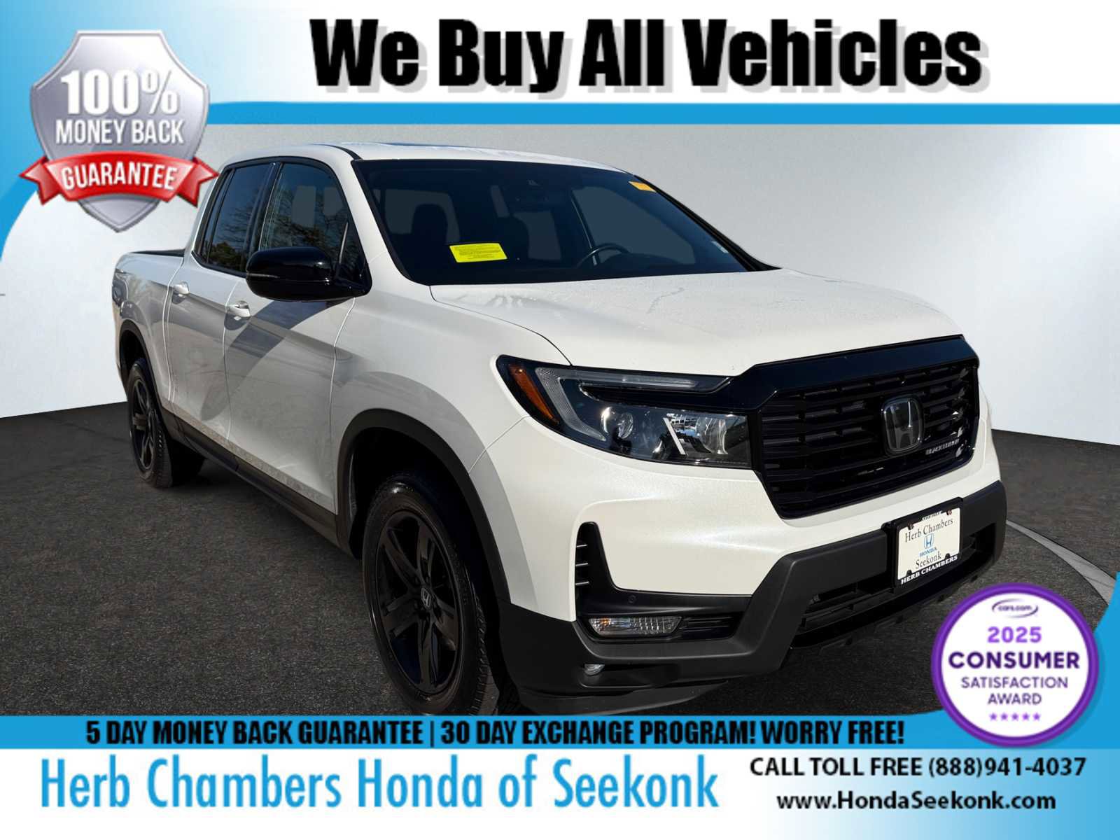 Used 2022 Honda Ridgeline Black Edition