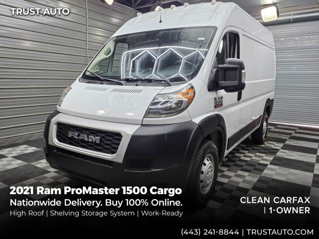 Used 2021 RAM ProMaster 1500 FWD video 1