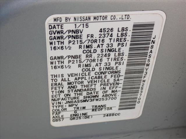 Used 2015 Nissan Rogue S w/ Convenience Package image 15