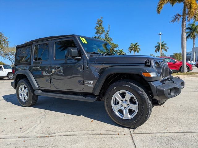Used 2018 Jeep Wrangler Unlimited Sport S image 2