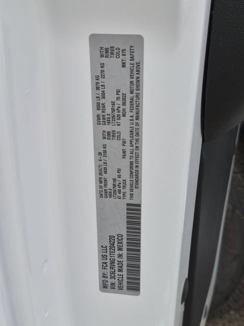 New 2026 RAM ProMaster 1500 w/ Convenience Group FWD image 22