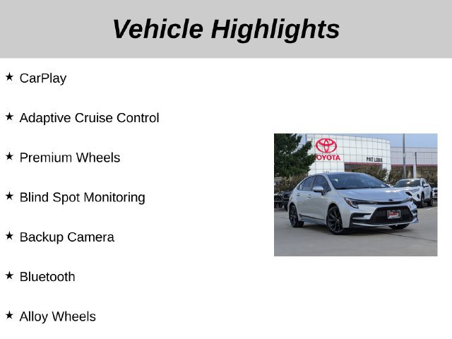 Used 2026 Toyota Corolla SE FWD image 5