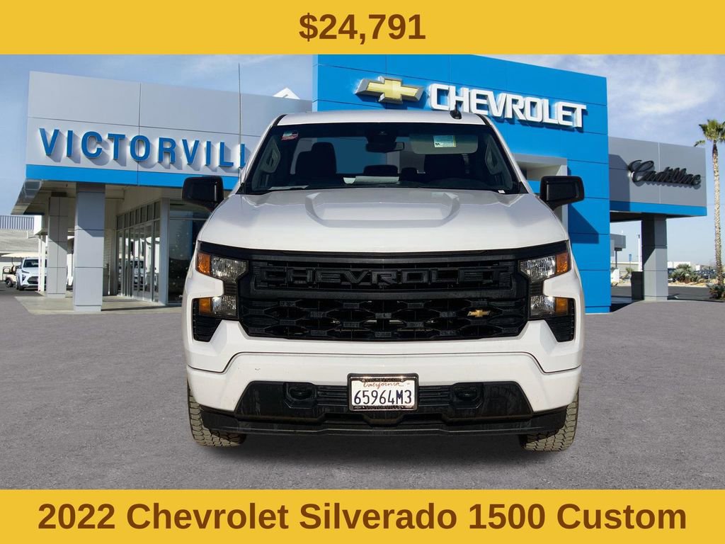 Certified 2022 Chevrolet Silverado 1500 Custom image 2